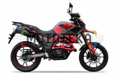Мотоцикл дорожный ROCKOT (Рокот) HOUND (Хаунд) 250 LUX (красный) с ЭПТС