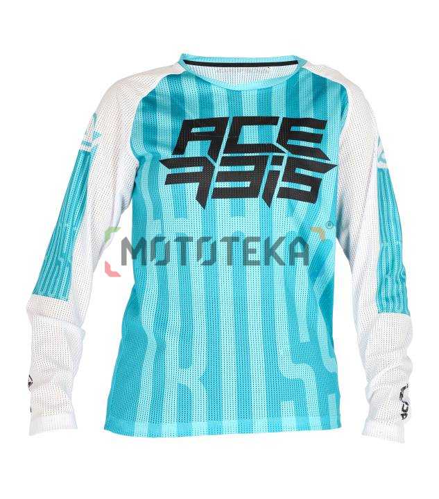 Джерси детское Acerbis (Асербис) MX J-WINDY FIVE KID VENTED Blue/White L