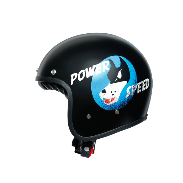 Шлем мото открытый AGV (АГВ) X70 MULTI Power Speed Pure Matt Black XS