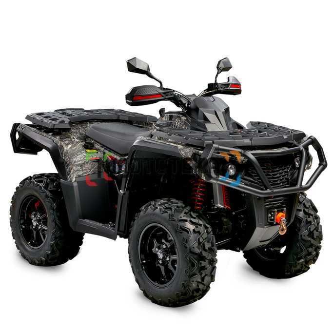 Квадроцикл AODES (Аодес) Pathcross ATV650S EPS LCD одноместный камуфляж с ПСМ