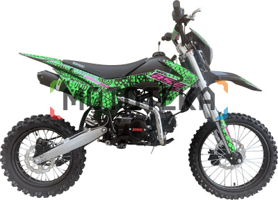 Питбайк BSE (БСЕ) EX 17/14 Max13 Green Pink Neon (040)