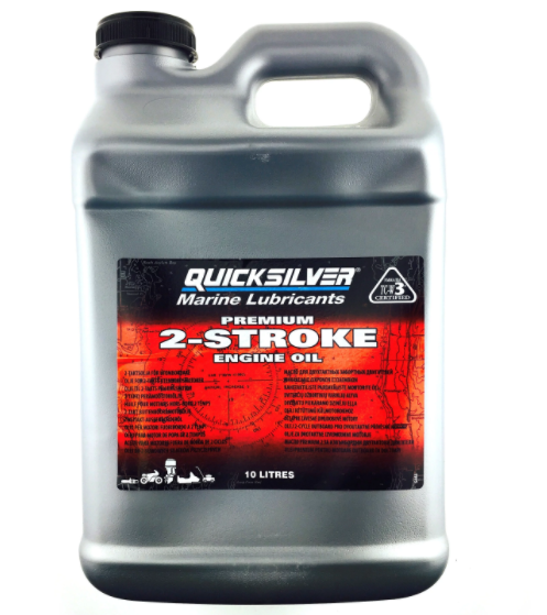 Масло двухтактное Quicksilver (Квиксильвер) Premium TC - W3 (10л)