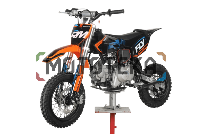Питбайк Regulmoto (Регулмото) FLY 12/10 чёрный/оранжевый