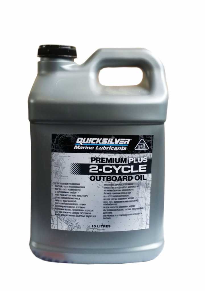 Масло двухтактное Quicksilver (Квиксильвер) Premium Plus TC - W3 (10л)