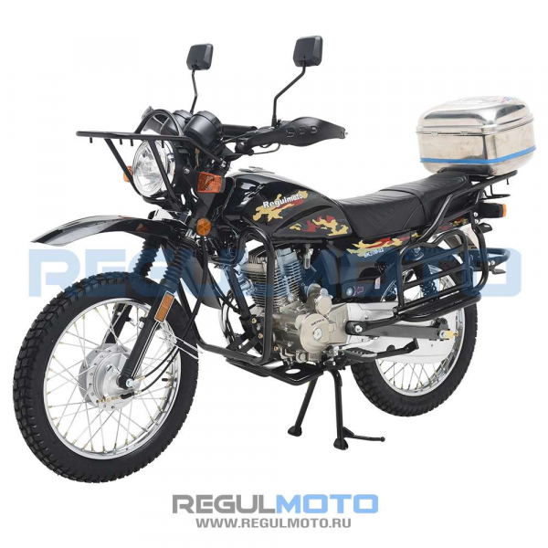 Мотоцикл дорожный Regulmoto (Регулмото) SK200 - 22 чёрный с ПТС | Мототека