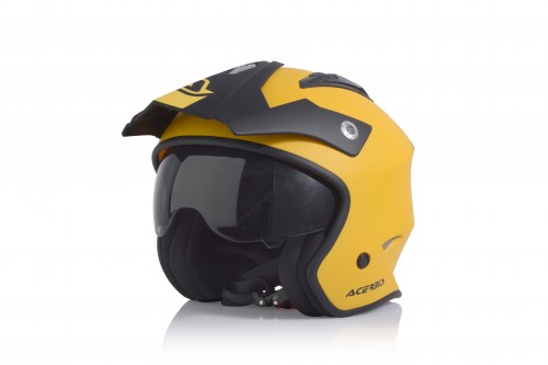 Шлем мото открытый Acerbis (Асербис) JET ARIA Yellow S
