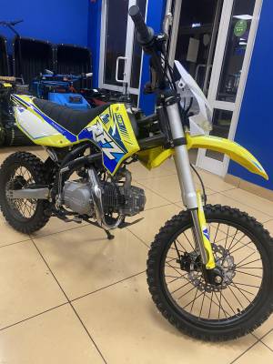 Питбайк Apollo (Аполло) RFZ Start 125 L с фарой 17/14 жёлтый