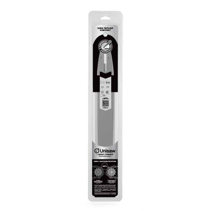 Шина 18" 3/8" 1,5 (K095) комплект Unisaw (Юнисо) Professional Quality S18D5SU68C