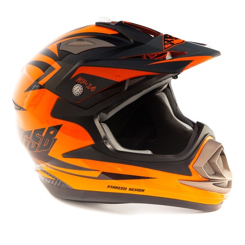 Шлем кроссовый GSB XP - 14 ORANGE