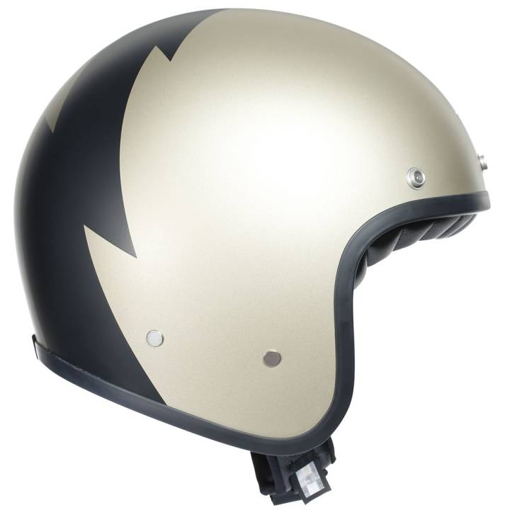 Шлем мото открытый AGV (АГВ) X70 MULTI Volt Champagne/Black ML