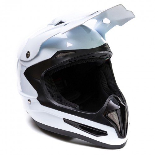 Шлем кроссовый облегчённый GSB XP - 15 WHITE