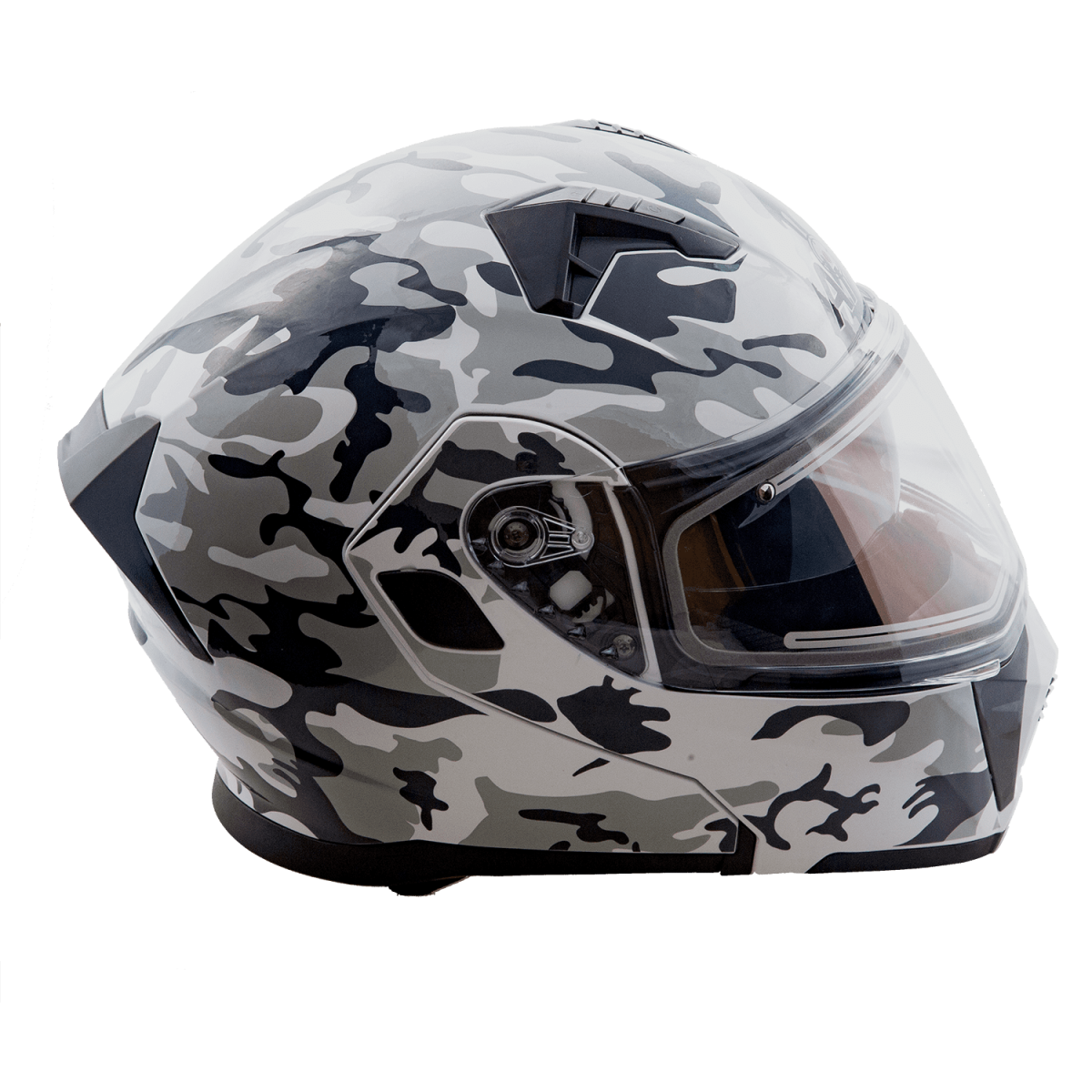 Шлем мото модуляр снегоходный AiM (Аим) JK906 (комплект) Camouflage Glossy XXL