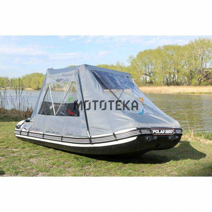 Тент ходовой Polar Bird (Полярная Птица) для лодок серии Merlin («Кречет») 340 - 360