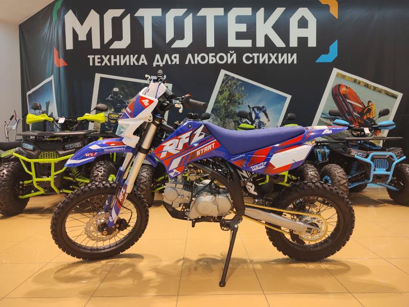 Техника в наличии! Питбайк Apollo (Аполло) RFZ Start 125 LE с фарой и электростартером
