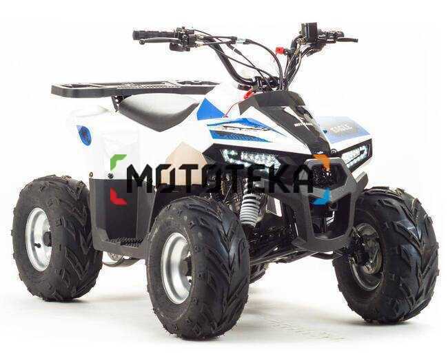 Квадроцикл детский Zuumav (Зуумав) MUDHAWK 110 белый (машинокомплект)