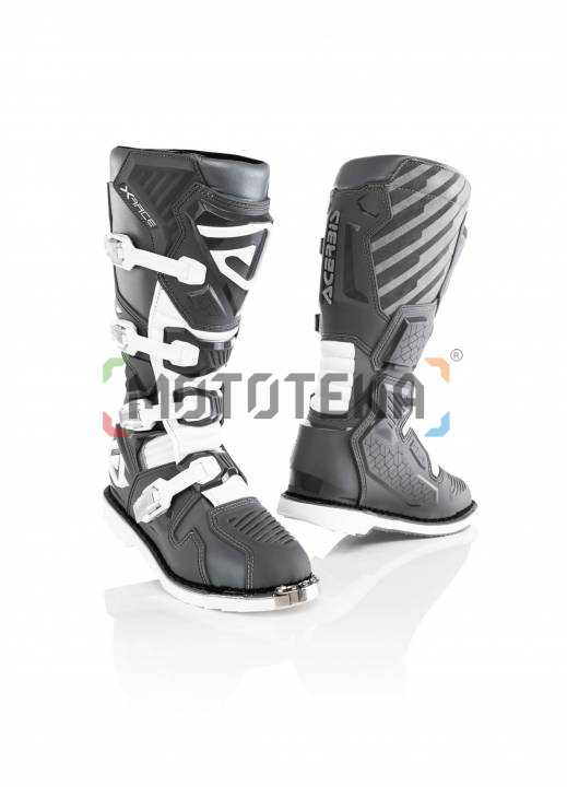 Мотоботы кроссовые Acerbis (Асербис) X-RACE Grey (р.39)