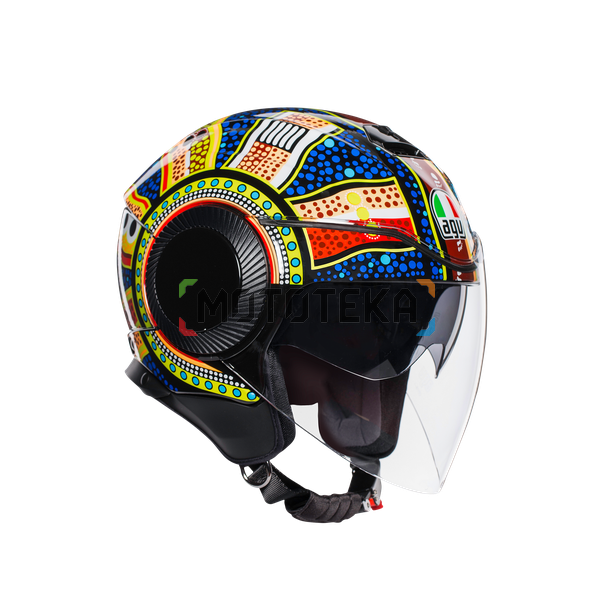 Шлем мото открытый AGV (АГВ) ORBYT TOP Dreamtime S