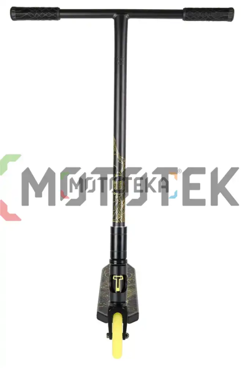 Самокат трюковый Tech Team (Теч Тим) DukeR 303 black/yellow 1/4