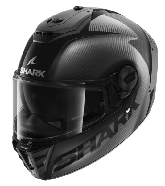 Шлем мото интеграл Shark (Шарк) SPARTAN RS CARBON SKIN VISOR IN THE BOX Glossy Carbon XL