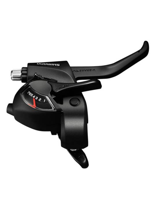 Шифтер Shimano (Шимано) Tourney EF41 правый 7ск трос 2050мм черный ASTEF41R7AL Шифтер Shimano (Шимано) Tourney EF41 правый 7ск трос 2050мм черный ASTEF41R7AL