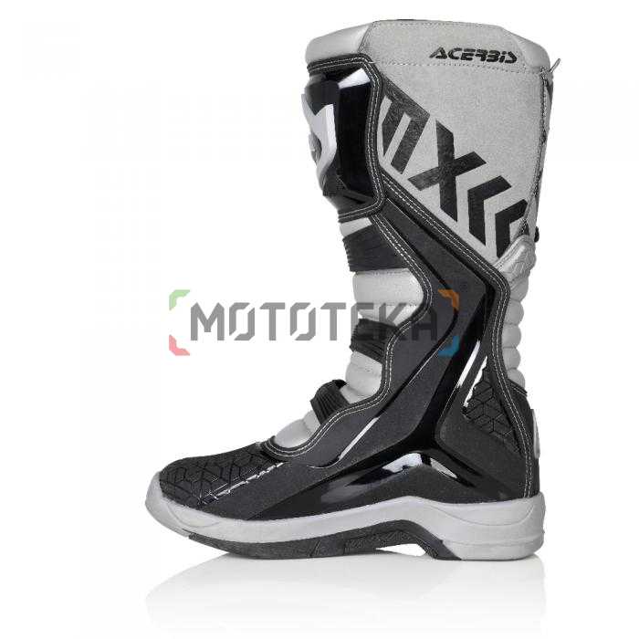 Мотоботы детские Acerbis (Асербис) X-TEAM JR Black/Grey (р.34)