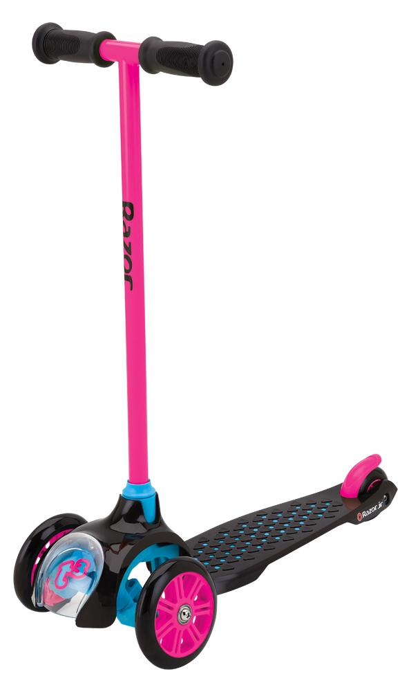 Трёхколёсный самокат Razor (Разор) T3 розовый