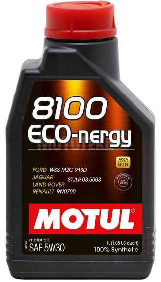Масло моторное MOTUL (Мотюль) Eco - nergy 8100 5W30 (5л)