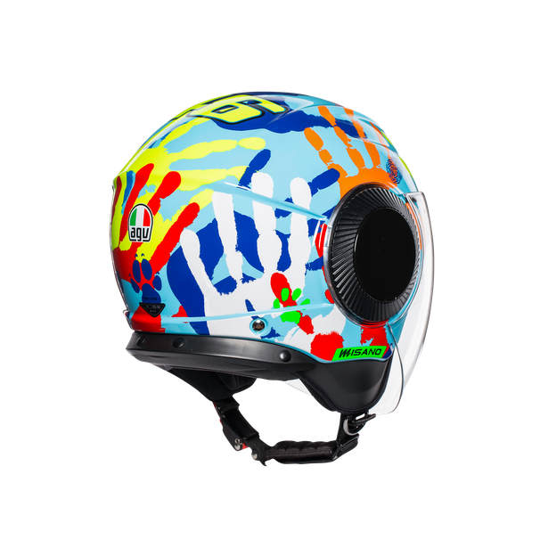 Шлем мото открытый AGV (АГВ) ORBYT TOP Misano 2014 XL