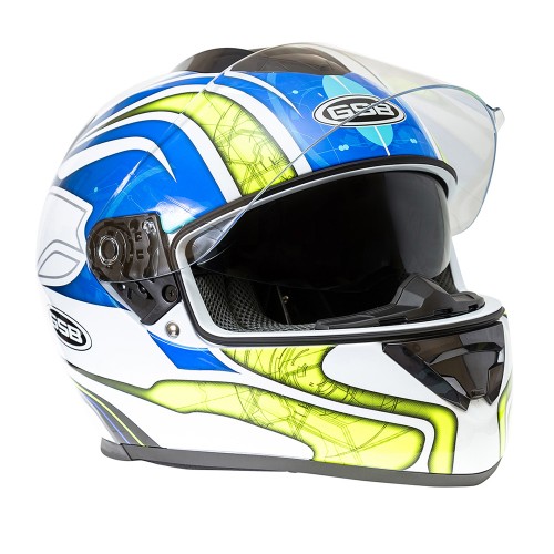 Шлем интеграл GSB G - 350 BLUE YELLOW
