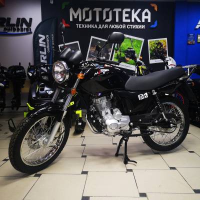 Мотоцикл дорожный Minsk (Минск) D4 125 BLACK M1NSK с ПТС