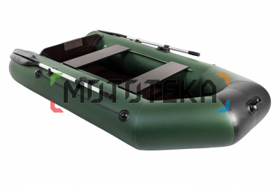 Лодка ПВХ Аква 2600 графит/чёрный
