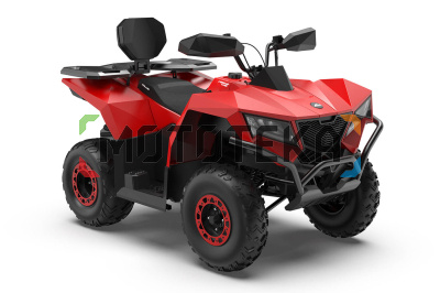 Квадроцикл Мотомир ATV HAMMER 5 CVT красный (машинокомплект)