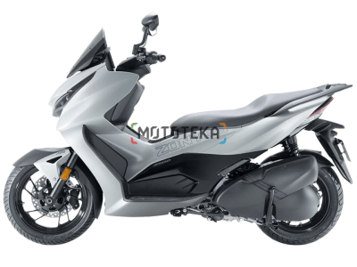 Скутер Zontes (Зонтес) ZT350 - D (ZT1P77MP EFI) 15/14 серый с ПТС