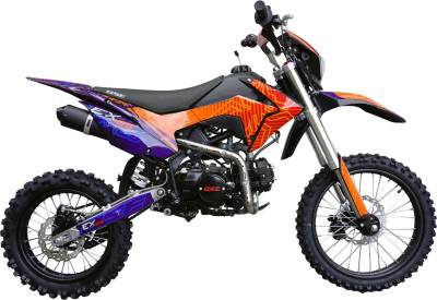 Питбайк BSE (БСЕ) EX125 17/14 Blue Orange Ant (020)
