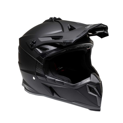 Шлем кроссовый облегчённый GSB XP - 20 BLACK MATT