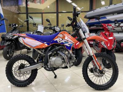 Питбайк Apollo (Аполло) RFZ Start 125 L с фарой 17/14 оранжевый