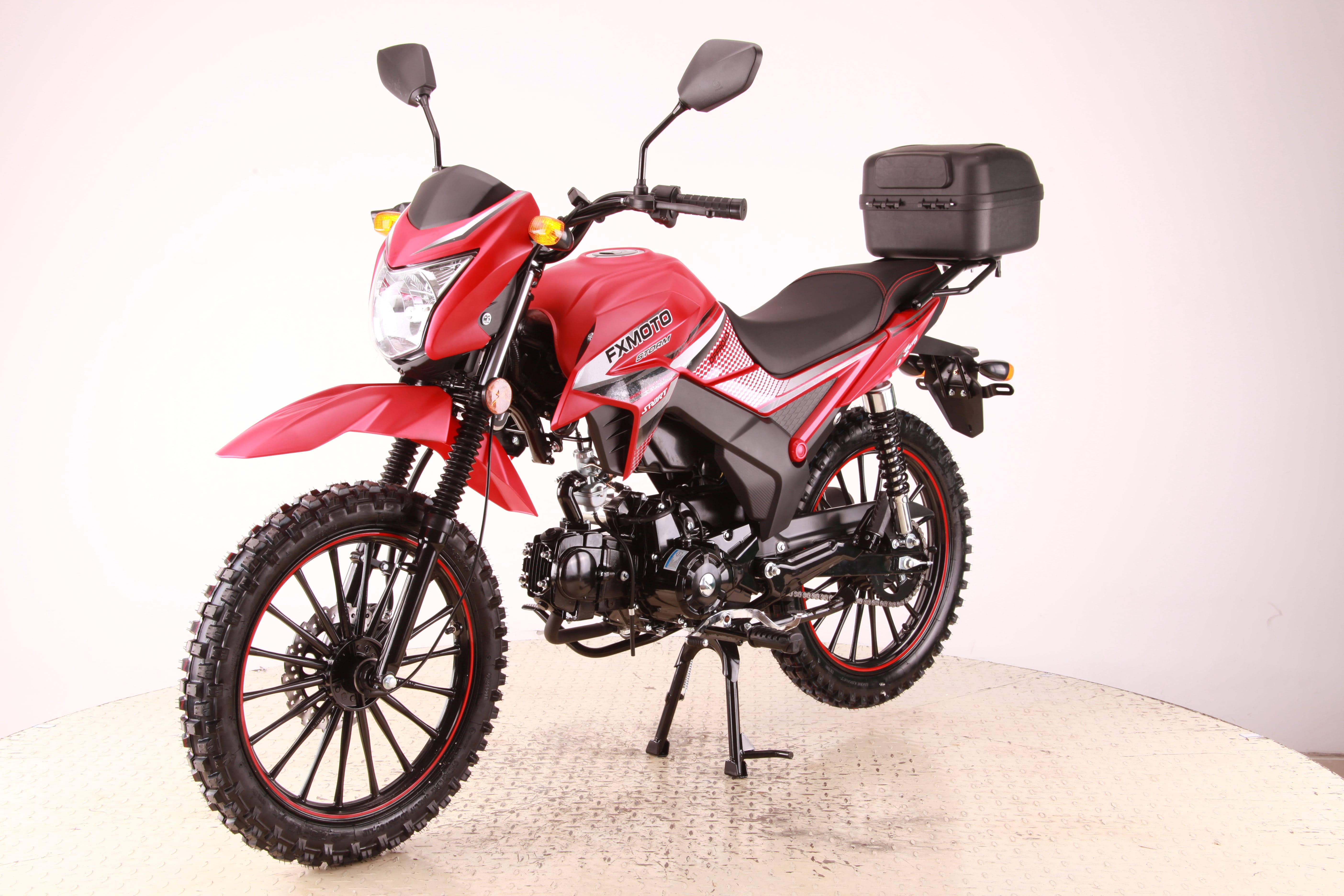 Мопед FXMOTO (ФХМото) STORM OFF ROAD 49 (125) красный матовый