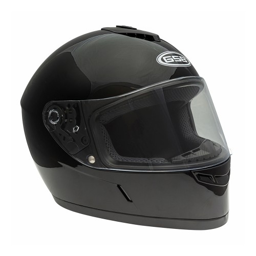 Шлем интеграл GSB G - 349 BLACK GLOSSY