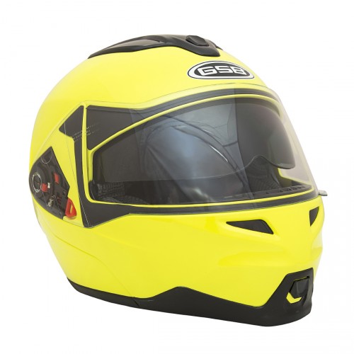 Шлем модуляр GSB G - 339 FLUO YELLOW