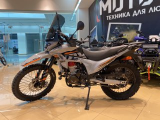 Мотоцикл кроссовый / эндуро Regulmoto (Регулмото) TE PRO NB300 серый с ПТС | Мототека