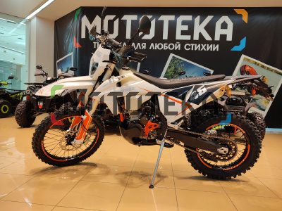 Мотоцикл кроссовый / эндуро Regulmoto (Регулмото) Crosstrec 300 белый с ПТС