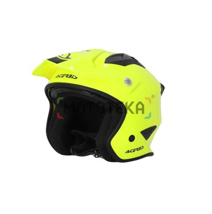 Шлем мото открытый Acerbis (Асербис) JET ARIA 22-06 Black 2 XS
