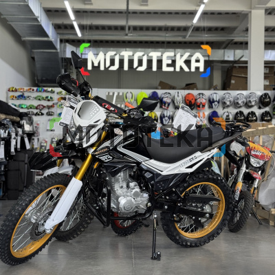 Мотоцикл кроссовый / эндуро Regulmoto (Регулмото) SK250GY - 5 чёрный с ПТС