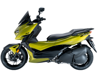 Скутер Zontes (Зонтес) ZT350 - M (ZT1P77MP EFI) 15/14 жёлтый с ПТС