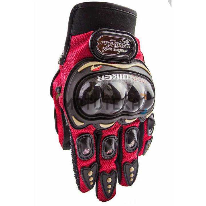 Мотоперчатки Pro-Biker (Про-Байкер) MCS-01 Red L