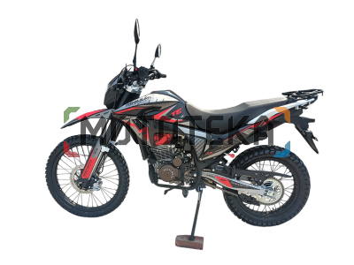 Мотоцикл кроссовый / эндуро Regulmoto (Регулмото) TE 4 valve oil чёрный/красный с ПТС
