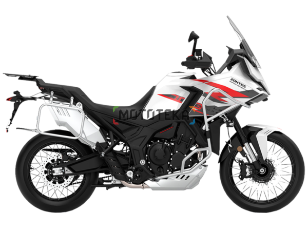 Мотоцикл дорожный ZONTES (Зонтес) ZT703-F TOUR (4T ZT370MU EFI) 21/18 (2025 г.) белый с ПТС