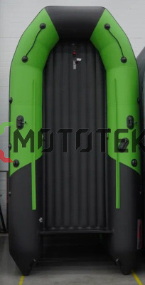 Лодка ПВХ Таймень NX 3800 НДНД PRO MAX зелёный/чёрный