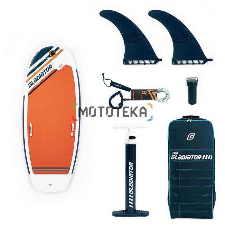 Надувная доска для sup - бординга Gladiator (Гладиатор) FOIL 7.2