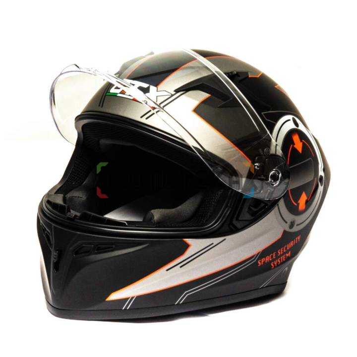 Шлем мото интеграл GTX 578 (L) #5 BLACK/GRAY/RED